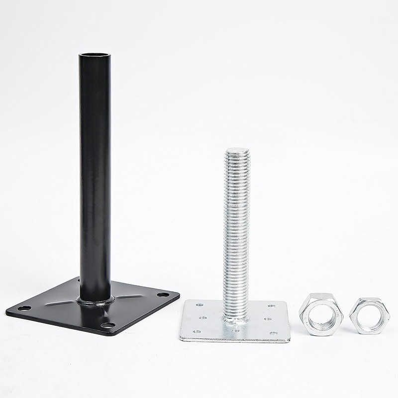 4 Pack Adjustable Floor Jacks, 12"-16" House Jack Posts, Floor