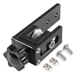 AEDIKO Upgrade 2020 Profile X-axis Synchronous Belt Stretch Straighten Tensioner for Creality Ender-3/Ender3 Pro/Ender3 V2/CR-10/ CR-10 V2/ CR-10 V3/CR-20 Pro 3D Printer Parts (Black)