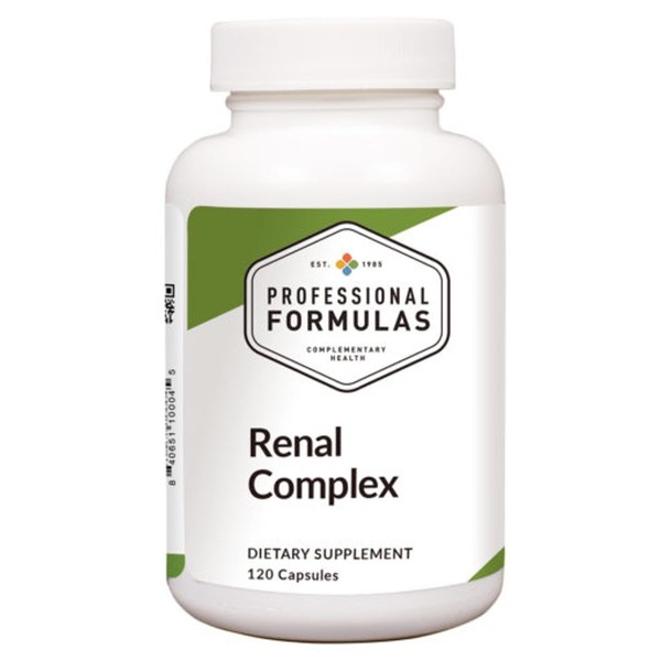 Renal Complex 120 Capsules Lyophilized Kidney glandular with synergistic Support
