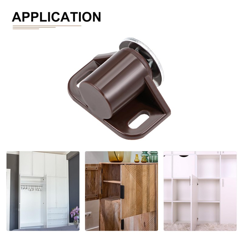 DTGN 35x22mm(LxW) Magnetic Touch Latch - 2 Pack - Good