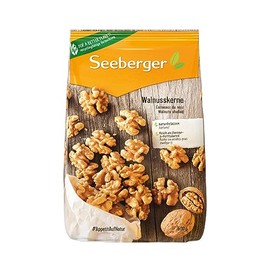 Seeberger Walnusskerne: Walnüsse ohne Schale - reich an Omega-3-Fettsäuren - ideal als gesunde Zwischenmahlzeit - ohne Zusatzstoffe, vegan, 500g