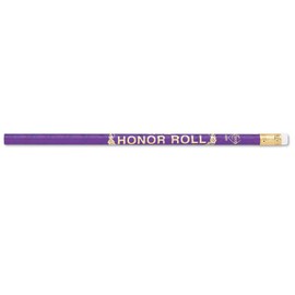 J.R. Moon Pencil JRM8025B Dozen of Honor Roll Glitz Pencils, 0.7" Height, 2.1" Wide, 7.7" Length (12 Count)