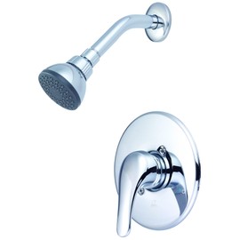 Olympia Single Handle Volume Control Shower Trim in Polished Chrome, T-2302