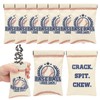 BLSUREFYX 8pcs Baseball Seed Sack Bags Baseball Snack Treat Bag