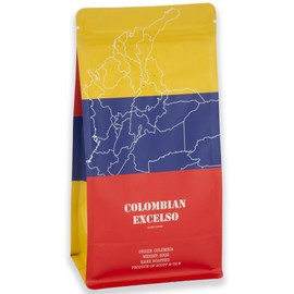 Colombian Excelso Ground Coffee. 100% Arabica Medium Roast Ground Coffee, Single Origin. 500g