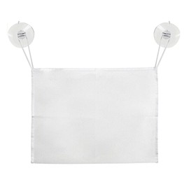 Bath Toy Net, Foldable Bath Net Toy Storage Organiser with 2 Suction Cups, Keep Bathtub Water Mold Free and Transparent
