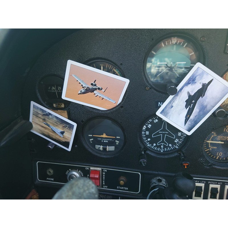Fighter Jet Flash Cards -Educational Airplane Flash Cards for Pilots,