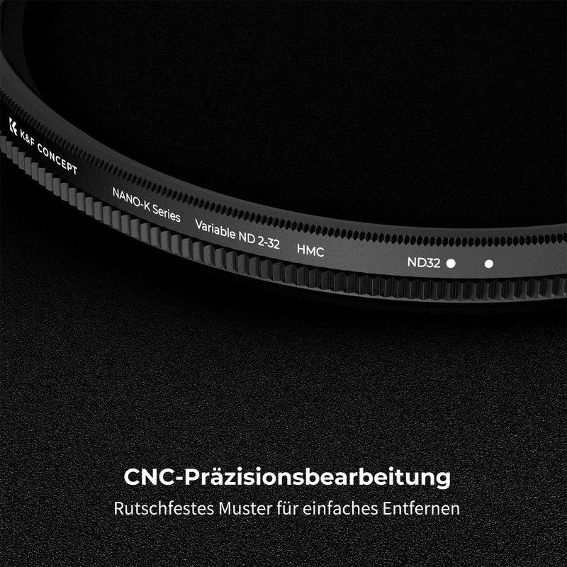 K&F Concept Nano-K Series ND Filter 58 mm Variable Neutral