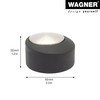 WAGNER Design-Boden-Türstopper SCREW OR GLUE / Schrauben oder Kleben -