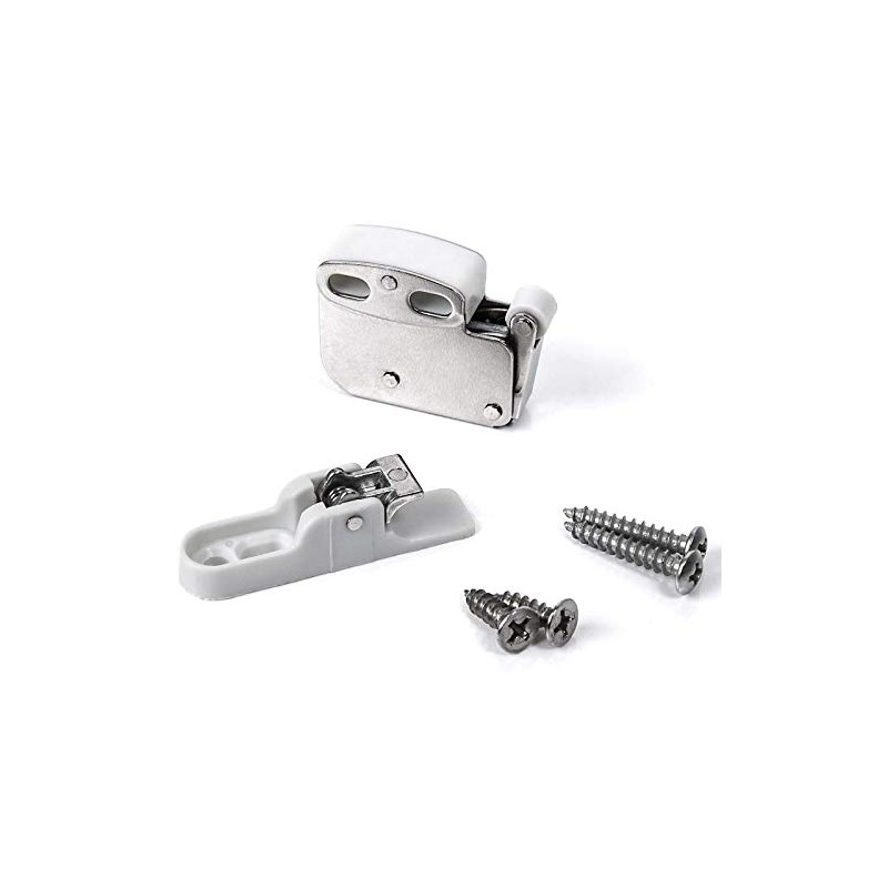 SO-TECH® Spring Door Catch Mini Latch with Retaining Plate Improved