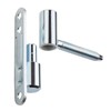 SOTOOLS Screw-On Door Hinge with Pin M8 x 50 mm