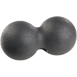 newgen medicals Massage Ball Duoball and Fascia Trainer for Back etc. Diameter 12 cm Black (Duo Massage)
