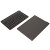 Keyboard Leather Case Set Portable Slim Wireless Keyboard Case with
