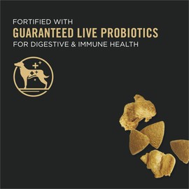 Purina Pro Plan with Probiotics Shredded Blend High Protein, Adult Dry Dog Food Chicken & Rice (Packaging May Vary)