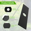 Keycci AEB0800 Multi-Head System Edger Blade Replacement, Compatible with EGO