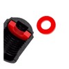 YehVeh 100 Pack Tire Valve Stem Caps Gasket O Ring