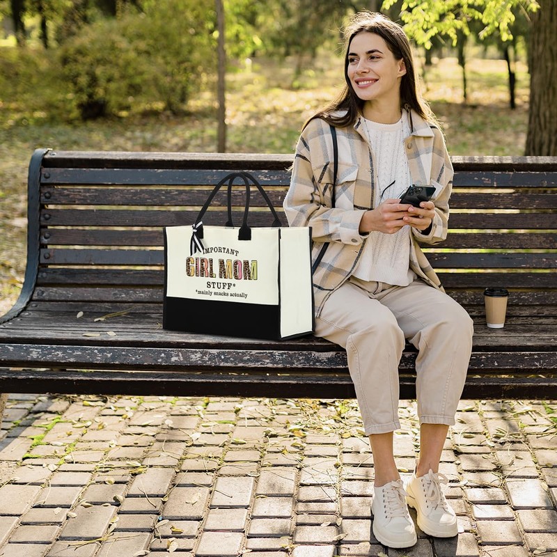 Gifts for Mom Tote Bag Mom Gifts from Daughter Girl