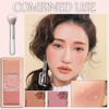 3-in-1 Matte Face Blush - Long-Lasting, Sweat-Resistant, Non-Greasy Makeup Powder