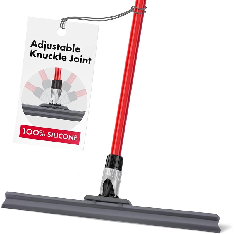 Heavy Duty Floor Squeegee for Concrete and Tile Floor -