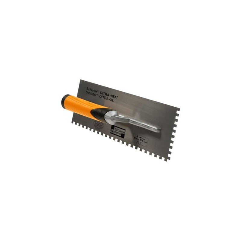 Schluter Ditra Heat/XL Square-Notch Trowel - Ideal for Installing Ditra-Heat