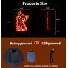 Lumipallas Cat Night Light Remote Control, Kitty Cute 3D Illusion