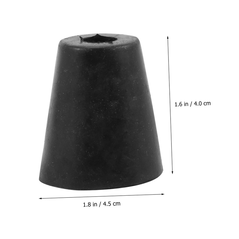 WOONEKY 4pcs Speaker Isolation Feet Pads Rubber Cushion for Audio