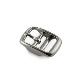 Ganzoo Stainless Steel Belt Buckle, Set of 5, Belt Buckles for Men and Women, Paracord 550 Buckle in Silver, Max. Width Belt 16 mm, Pin Buckle, Belt, Brand, silver