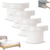 SIDUISDH Fitted Sheet Holder, Bed Sheet Holder to Prevent Slipping,
