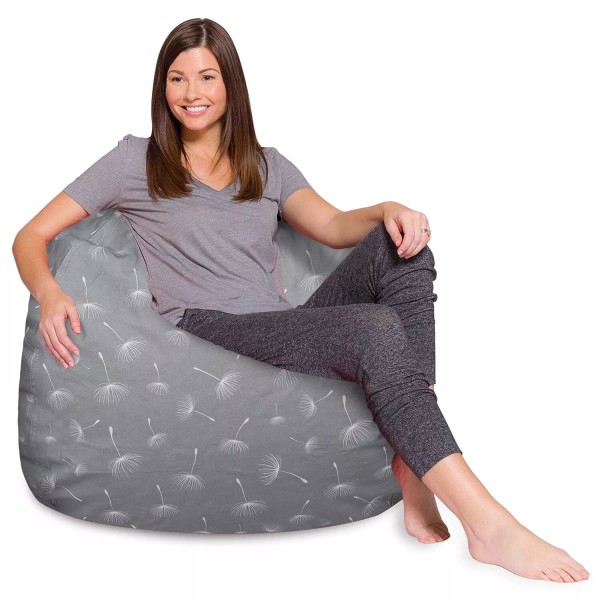 Posh Creations Bean Bag Chair for Kids Teens and Adults