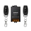 12v Remote Switch with 30A Relay,12 Volt Remote Control Switch
