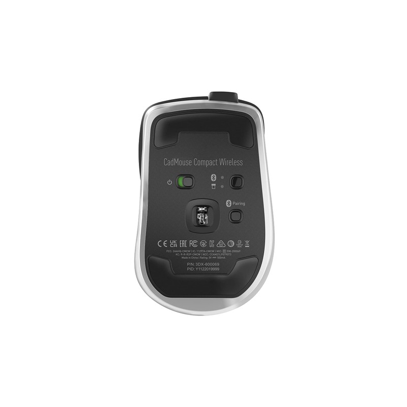 CadMouse Compact Wireless USB-C CMCW 3DX-700118 3D Connection CAD Mouse