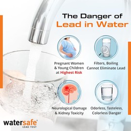Drinking Water Test Kit for Lead (Twin Pack)