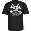 Powell Peralta Rat Bones T-Shirt, Black, Double XL