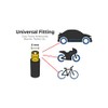 Elektroplate DC Comic Valve Stem Caps (Spider, Black Knurling)