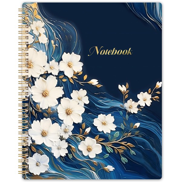 Spiral Notebook - Notebook Spiral Bound, Notebooks Journal with Thick