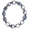 0.4in Terahertz Bracelet Rectangle Beads Good Thermal Conductivity Natural Terahertz