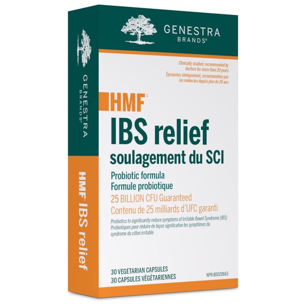 Genestra HMF IBS Relief, 30 Capsules - Store in Fridge