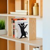 Decorative Bookends, Black Cat Book Ends Heavy Book Supports, Non-Skid