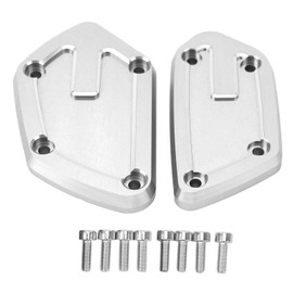 1 Pair Motorcycle Front Brake Reservoir Protector Clutch Oil Pump Guard Cover CNC Aluminum Alloy for R1200R K1600GT K1600GTL Gray
