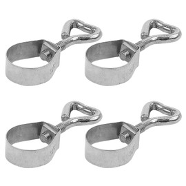 APT 4 x Pipe Clamp Pipe Clamp 24-26 mm with Screw for Tent Poles Awning Caravan Motorhome Camping
