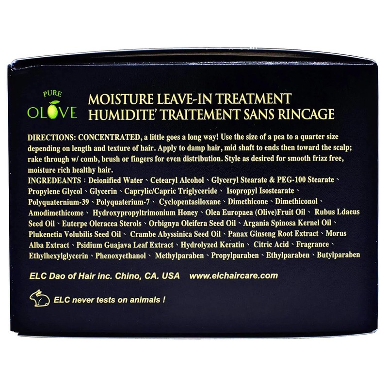 ELC Dao of Hair Pure Olove #3 Moisture Leave-In Treatment