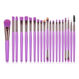 QDS Beauty Set 20 Brochas Maquillaje Rostro Marca Qds Beauty