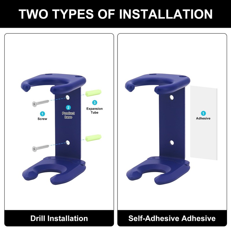 Boweike Wall Mount Organizer Compatible with Dyson Supersonic r™ Hair