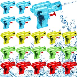 ITMNMNL Small Water Gun, Pack of 20 Mini Water Gun, Water Gun Children, Small Water Gun, Mini Water Pistols for Boys and Girls for Children's Birthday, Party Gifts, Pool