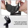 2pcs Microphone Clip for Mic Stand, Adjustable Mic Clip Holder
