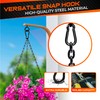 PAMAZY 12Pcs 2In Spring Snap Hooks, Utility Hook Clip, Heavy