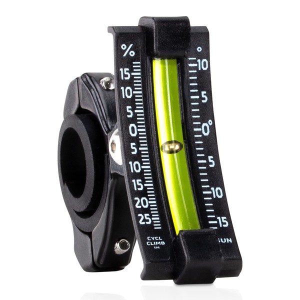 Sun Company CyclClimb - Bike Inclinometer | Handlebar Slope Meter