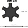 Typheoniks 3.5mm 5-Port Female Audio Splitter, 5-Way Multi Earphone Jack