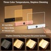 Lámpara de Lectura LED Plana y Transparente Recargable White