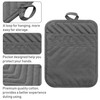GROBRO7 5Pack Pocket Pot Holders Cotton Heat Resistant Potholder Multipurpose